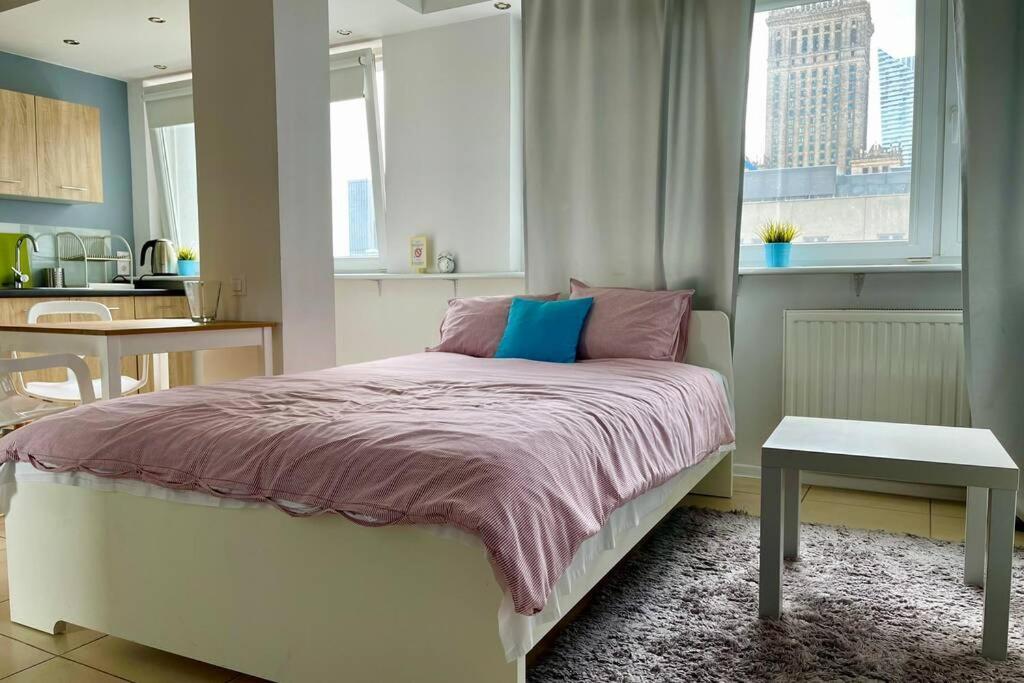 Apartmán Gold 3 Metro X2 Wifi 300 Mbs 60'Tv Netflix Hbo Appletv+ Varšava Exteriér fotografie