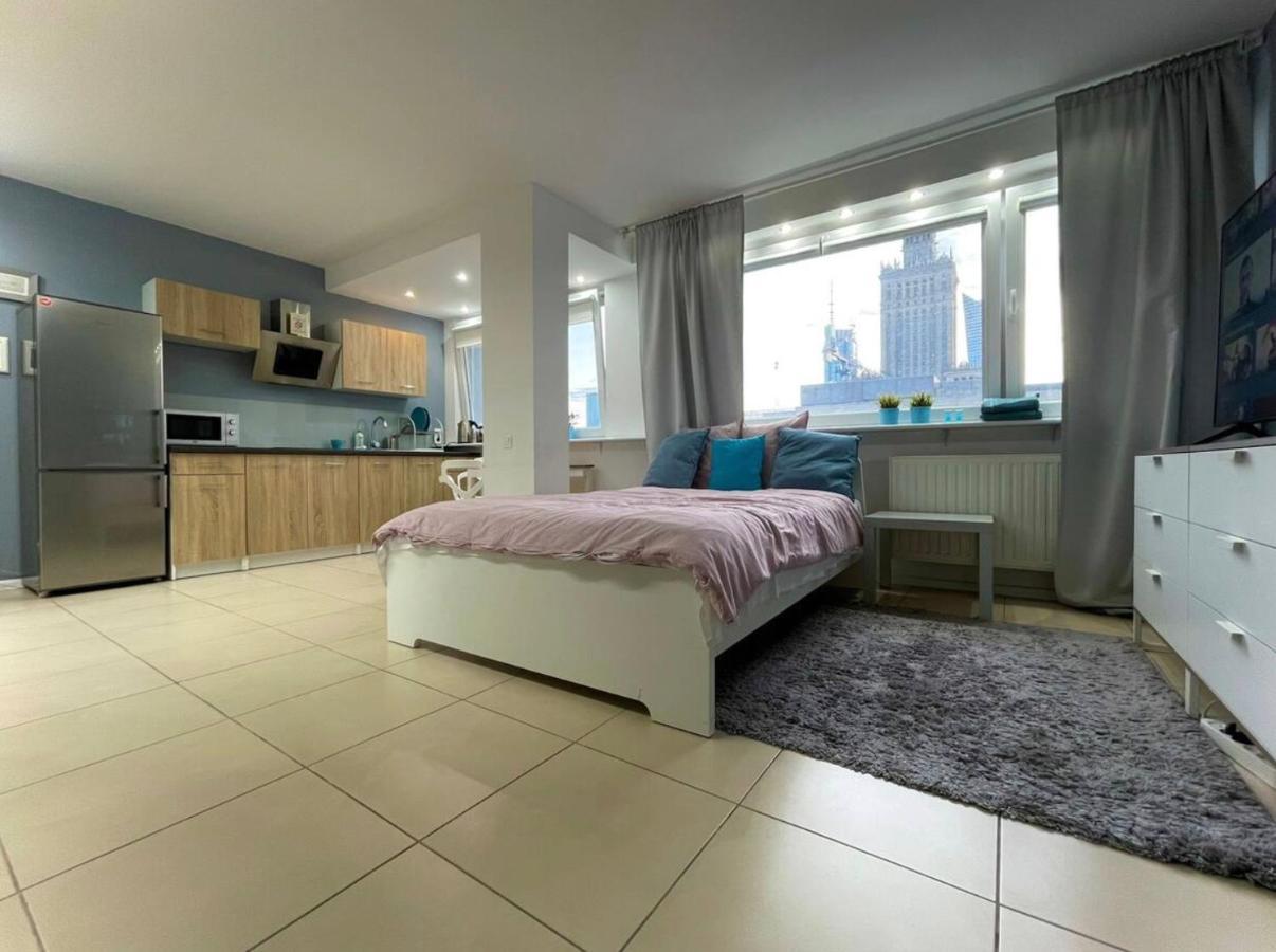 Apartmán Gold 3 Metro X2 Wifi 300 Mbs 60'Tv Netflix Hbo Appletv+ Varšava Exteriér fotografie